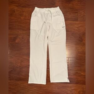 Women’s white scrub pants